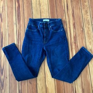Madewell curvy high rise skinny 24P